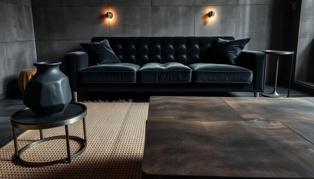 Materijali i teksture za crnu boju