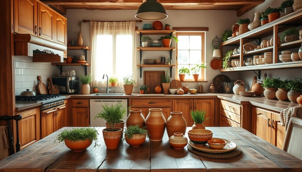 boho stil kuhinje