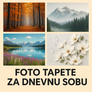 Foto Tapete za Dnevnu Sobu