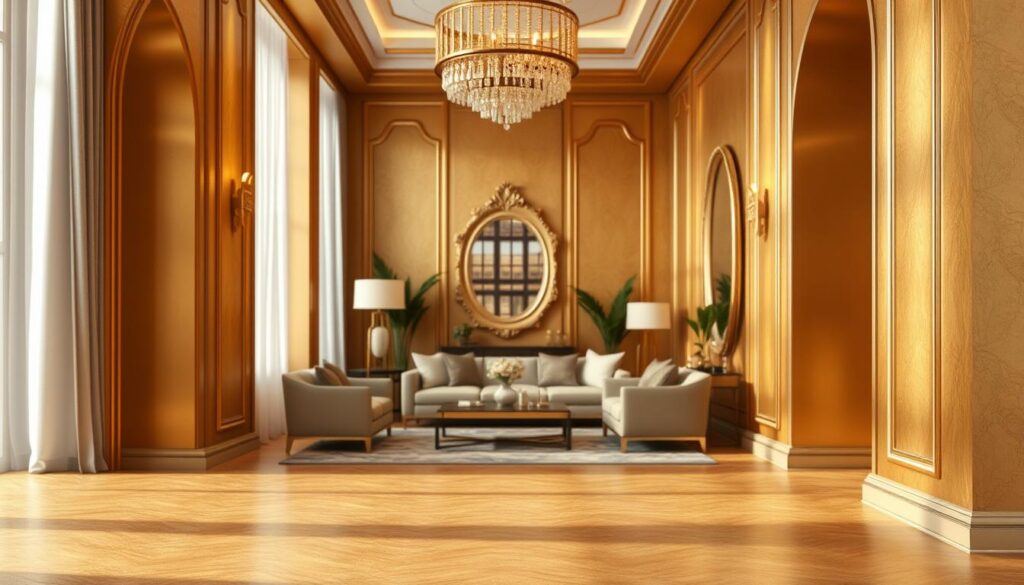 sahara zlatna boja i dekorativne tehnike