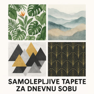 Samolepljive Tapete za Dnevnu Sobu