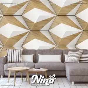 3D neobični oblici, foto tapeta