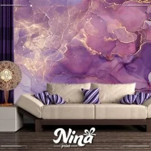 Mermer Ljubičasta nijansa, foto tapeta