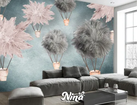 Neobični baloni, foto tapeta
