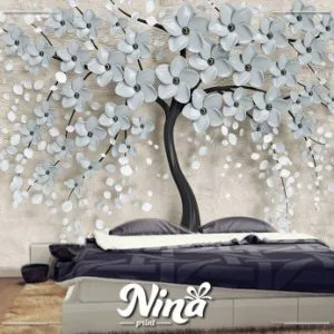 Neobično drvo, foto tapeta