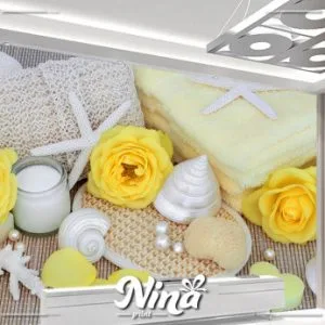 Wellness spa Žute ruže, foto tapeta