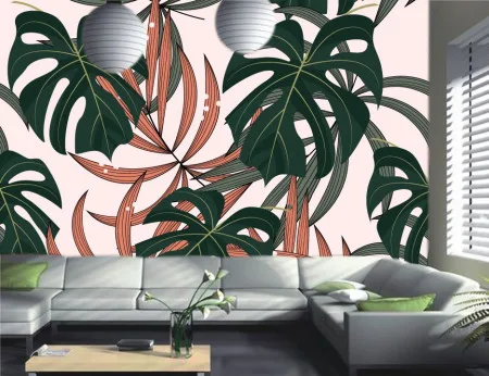Filodendron, foto tapeta