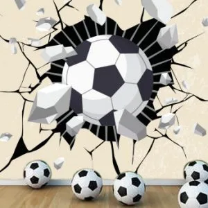 Fudbalska lopta, foto tapeta