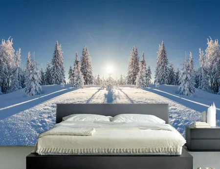 Zima na planini, foto tapeta